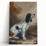 Colorful stretched canvas artwork depicting a vibrant animal design, featuring intricate details and bold hues, perfect for enhancing home decor. The canvas leans against a neutral wall, showcasing its artistic flair. Ideal for animal lovers and art enthusiasts.