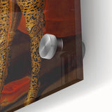 Baroque Art - Regal Portrait with Intricate Gold Detailing