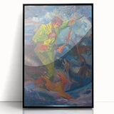 Expressionism Wall Art - Hunter with Dogs by Arnold Peter Weisz