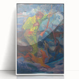 Expressionism Wall Art - Hunter with Dogs by Arnold Peter Weisz