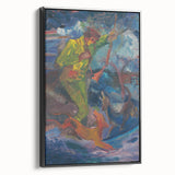 Expressionism Wall Art - Hunter with Dogs by Arnold Peter Weisz