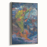 Expressionism Wall Art - Hunter with Dogs by Arnold Peter Weisz