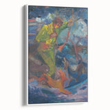 Expressionism Wall Art - Hunter with Dogs by Arnold Peter Weisz