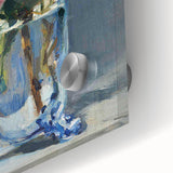 Impressionism Wall Art - Lilacs and Roses in Vase - Elegant Floral Print