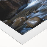 Rolled canvas print showcasing a stunning landscape of canyons, featuring warm earthy tones and intricate details, perfect for home decor enhancement.