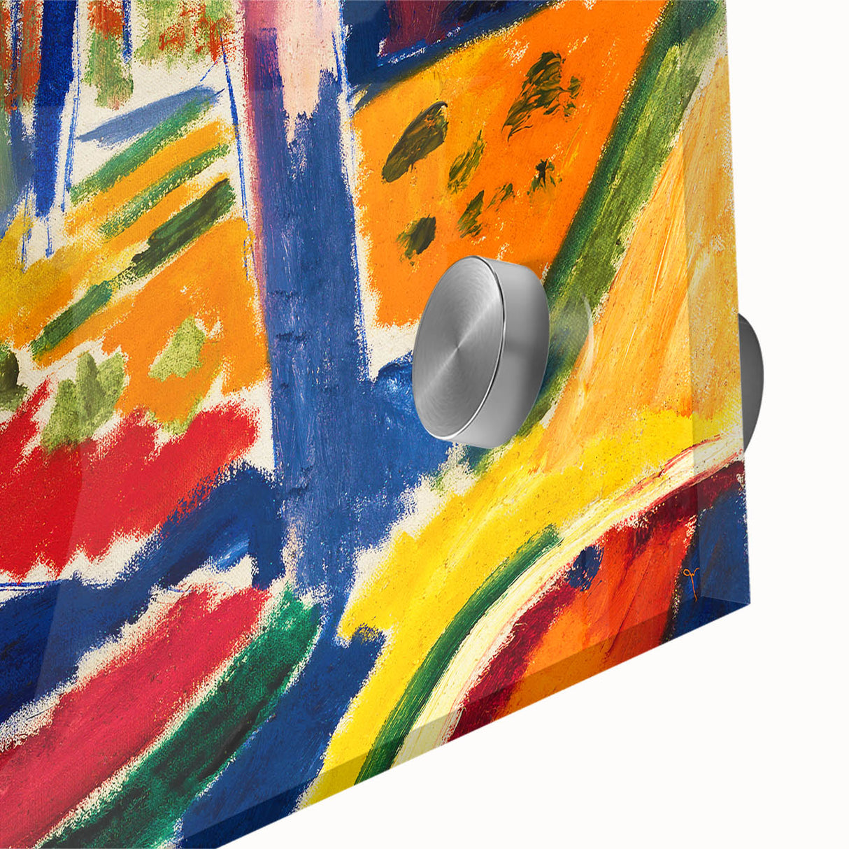 Bold Garden Landscape - Modern Wall Art for Trendy Home Decor