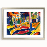 Bold Garden Landscape - Modern Wall Art for Trendy Home Decor