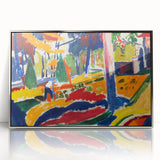 Bold Garden Landscape - Modern Wall Art for Trendy Home Decor