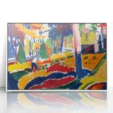 Bold Garden Landscape - Modern Wall Art for Trendy Home Decor