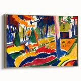 Bold Garden Landscape - Modern Wall Art for Trendy Home Decor