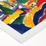 Bold Garden Landscape - Modern Wall Art for Trendy Home Decor