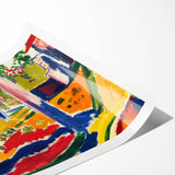 Bold Garden Landscape - Modern Wall Art for Trendy Home Decor