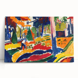 Bold Garden Landscape - Modern Wall Art for Trendy Home Decor