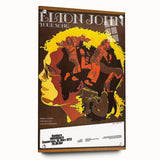 Elton John Retro Poster Art - Vintage Music Print | Classic Retro Style