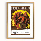 Elton John Retro Poster Art - Vintage Music Print | Classic Retro Style