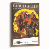 Elton John Retro Poster Art - Vintage Music Print | Classic Retro Style