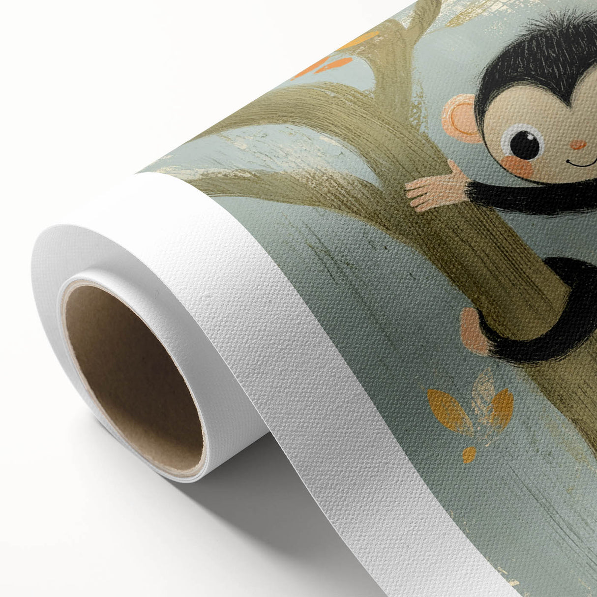 Children’s Room Decor - Playful Monkey Jungle Wall Art for Boys