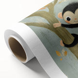 Children’s Room Decor - Playful Monkey Jungle Wall Art for Boys