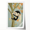 Children’s Room Decor - Playful Monkey Jungle Wall Art for Boys