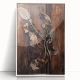 Art Deco style poster featuring vibrant autumn colors on acrylic print, ideal for modern nursery wall decor.