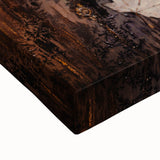 Large art canvas featuring a black and white landscape painting with leafless trees, ideal for bedroom wall decor.