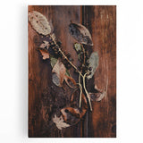 Large black and white abstract art on stretched canvas, depicting swirling patterns, ideal for kitchen wall art.