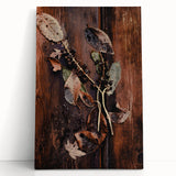 Large black and white abstract canvas depicting swirling patterns, suitable as kitchen wall art or bedroom decor.