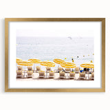 Extra large abstract art print featuring textured swirls in warm orange and yellow tones on a gold-framed canvas.