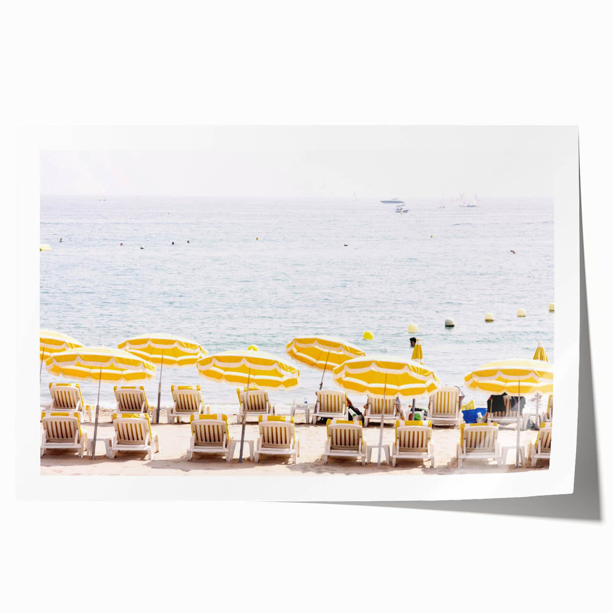 Extra large rolled canvas featuring a summer floral design in vibrant colors, ideal for dining room wall art.