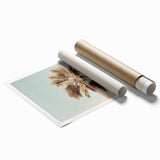 Extra large rolled canvas featuring a floral art design in vibrant colors.