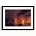 Famous Romantic Era Art - The Battle of Sinop Canvas Print