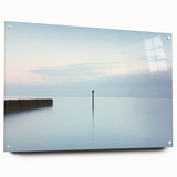 Minimalist Ocean Office Wall Art – Tranquil Seascape Print
