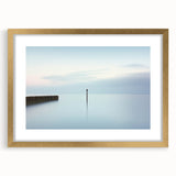 Minimalist Ocean Office Wall Art – Tranquil Seascape Print