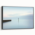 Minimalist Ocean Office Wall Art – Tranquil Seascape Print