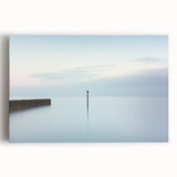 Minimalist Ocean Office Wall Art – Tranquil Seascape Print