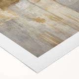 Abstract figurative wall art on rolled canvas showcasing vibrant colors and dynamic shapes, elegantly packaged in a protective cardboard tube for easy display.