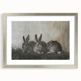 Framed silver mat artwork featuring a detailed animal design, showcasing intricate patterns and textures, ideal for enhancing home decor with a contemporary touch.