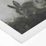 Rolled canvas artwork showcasing vibrant African animal designs with intricate details, elegantly packaged in a protective cardboard tube for easy display and transport.