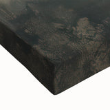 Close-up of a vibrant, stretched canvas featuring intricate animal designs in earthy tones, showcasing detailed textures and artistic brush strokes, perfect for wildlife enthusiasts.