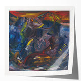 Expressionism Wall Art - Hunter with Prey by Arnold Peter Weisz