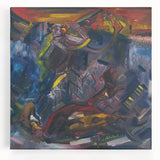 Expressionism Wall Art - Hunter with Prey by Arnold Peter Weisz