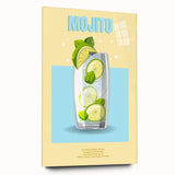 Large abstract wall art on acrylic, featuring swirling blue and green hues, ideal for bedroom or dining room decor.