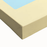 Large art depicting a black and white landscape painting on stretched canvas, ideal for bedroom wall art.