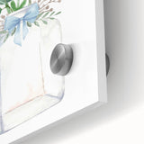 Watercolor Floral Vase Print - Girls Bedroom Art