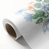 Watercolor Floral Vase Print - Girls Bedroom Art