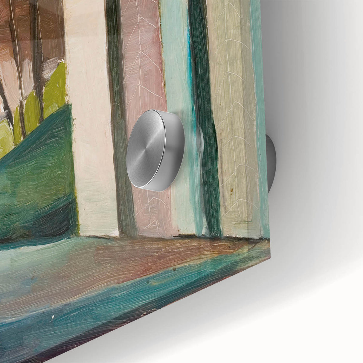 Modern Wall Art - Serene Palace Gate Scene - Contemporary Art Print