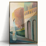 Modern Wall Art - Serene Palace Gate Scene - Contemporary Art Print