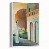 Modern Wall Art - Serene Palace Gate Scene - Contemporary Art Print