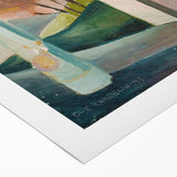 Modern Wall Art - Serene Palace Gate Scene - Contemporary Art Print