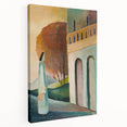 Modern Wall Art - Serene Palace Gate Scene - Contemporary Art Print